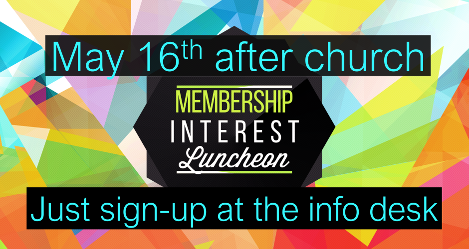 Membership Interest Luncheon @ Annex Building